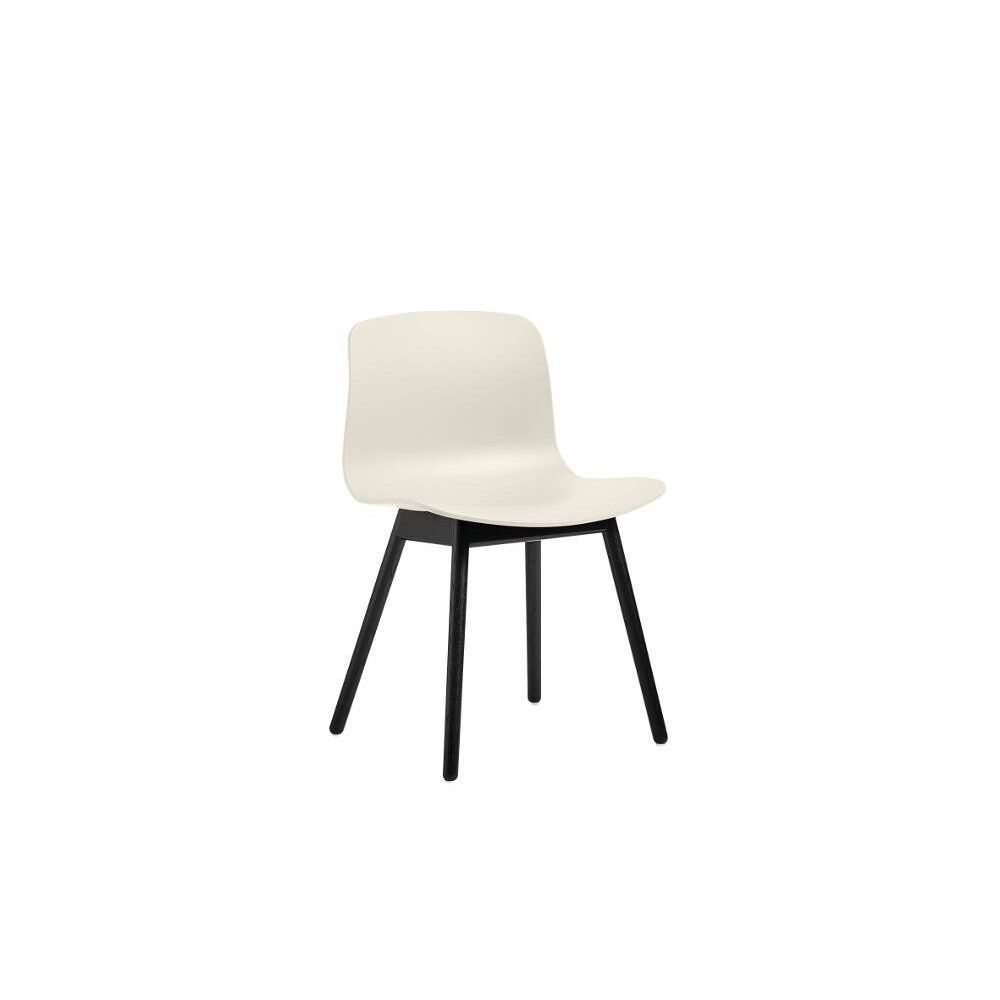 Hay - About a Chair AAC 12 - décapé noir - blanc crème - Chaises