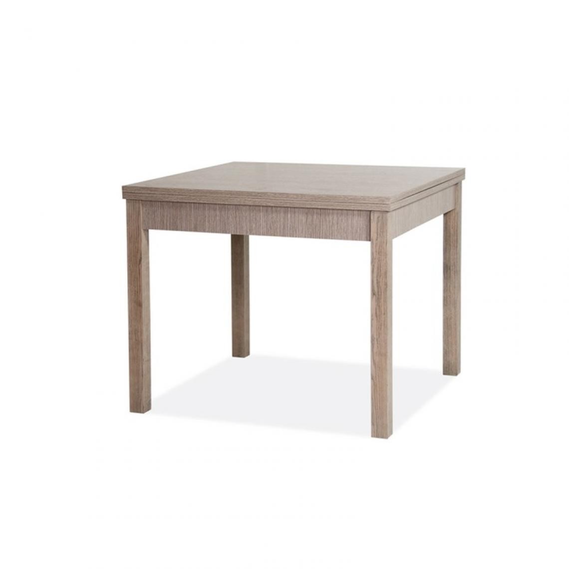 Webmarketpoint - Table à manger pliante Orme en bois mélaminé cm 90x90 / 180 - Tables à manger