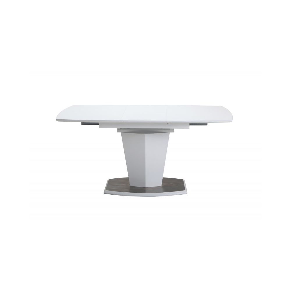 Meubletmoi - Table de repas extensible 120 à 160 cm rectangulaire - DONA - Tables à manger