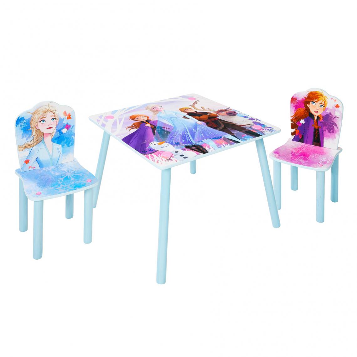 WORLDS APART - Ensemble table et 2 chaises La Reine des Neiges 2 Disney - Tables à manger