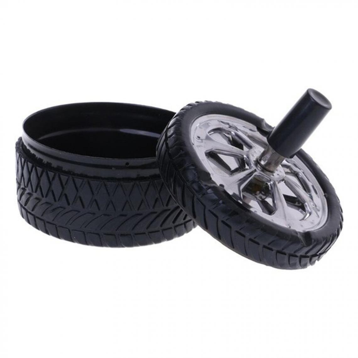 Universal - Cendrier de voiture en forme de pneu avec couvercle Porte-cendres ignifuge à la coupe-vent pour accessoires Porte-cigarettes | Cendrays - Cendriers