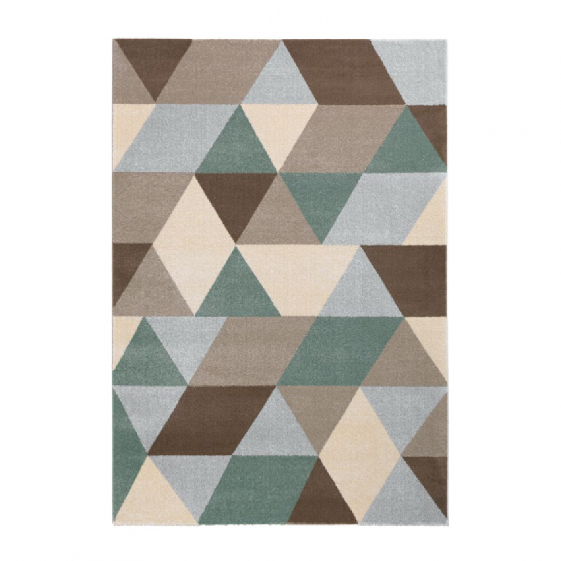Wmd - Tapis design moderne à motif géométrique multicolore rectangulaire Milano GLO009, Taille: 110 x 170 - Tapis
