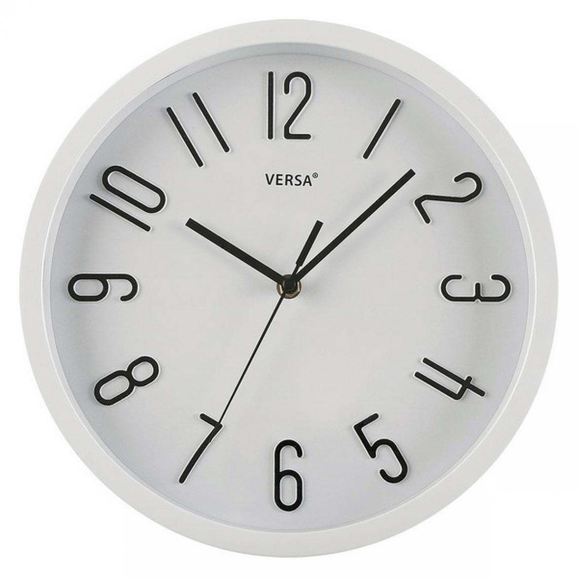 Unknown - Horloge Murale Plastique (4,6 x 30 x 30 cm) - Horloges, pendules