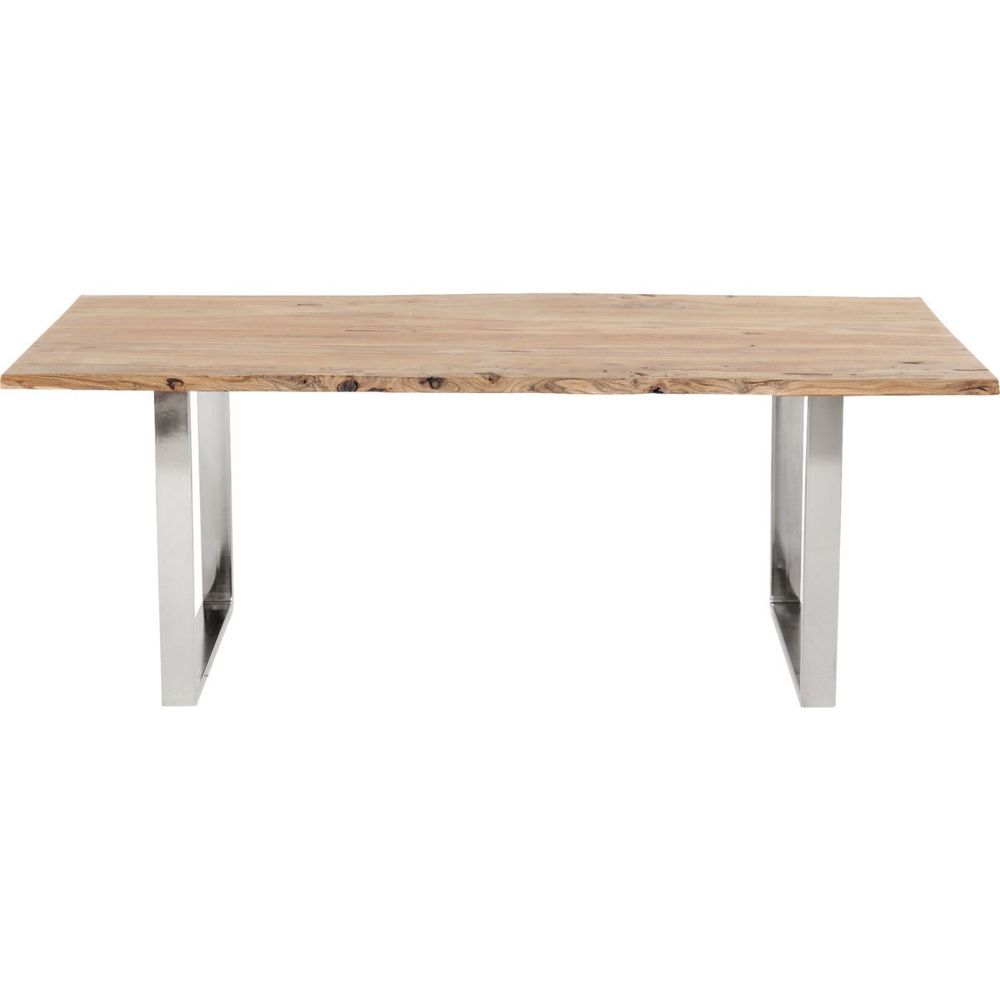 Karedesign - Table Harmony acacia chrome 180x90cm Kare Design - Tables à manger