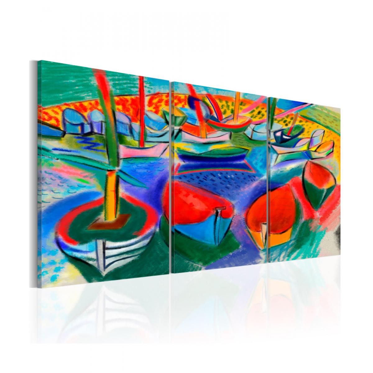 Artgeist - Tableau - Sea of Colours 60x30 - Tableaux, peintures