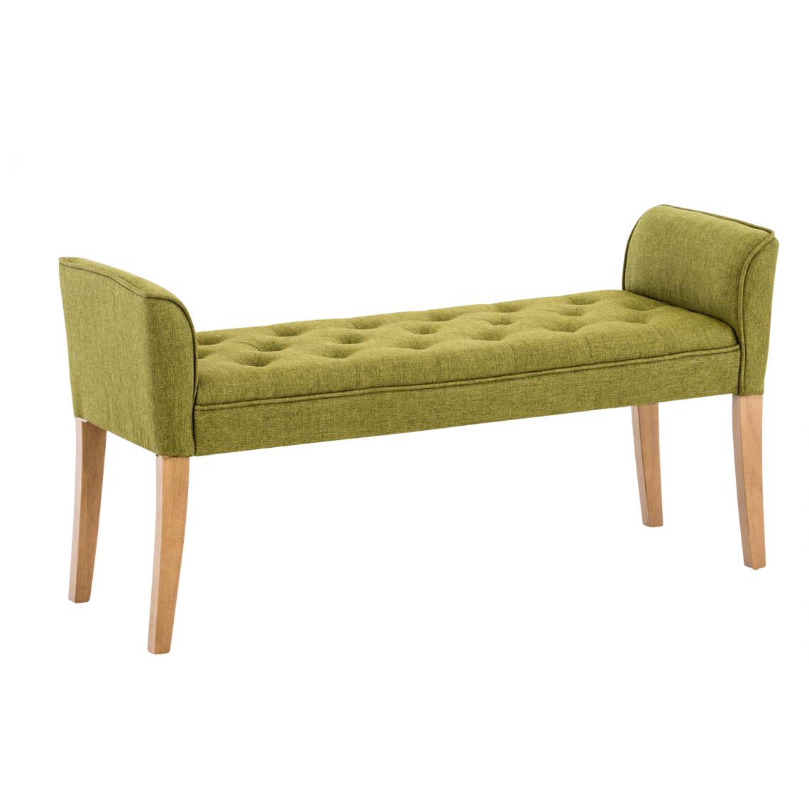 Icaverne - Inedit Chaise longue reference Lilongwe antique-light couleur vert - Chaises
