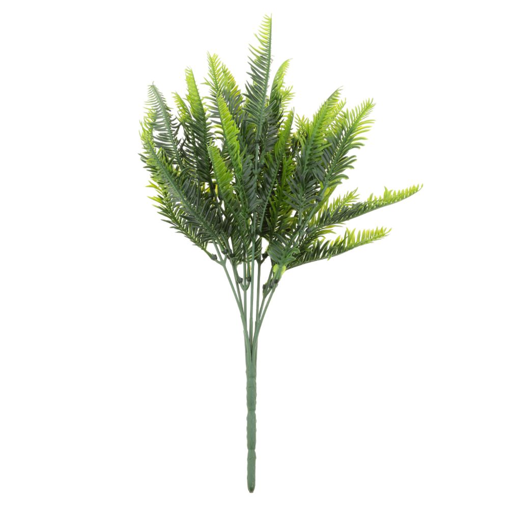 marque generique - feuilles vertes artificielles herbe bouquet feuillage boisai décor de table un - Plantes et fleurs artificielles