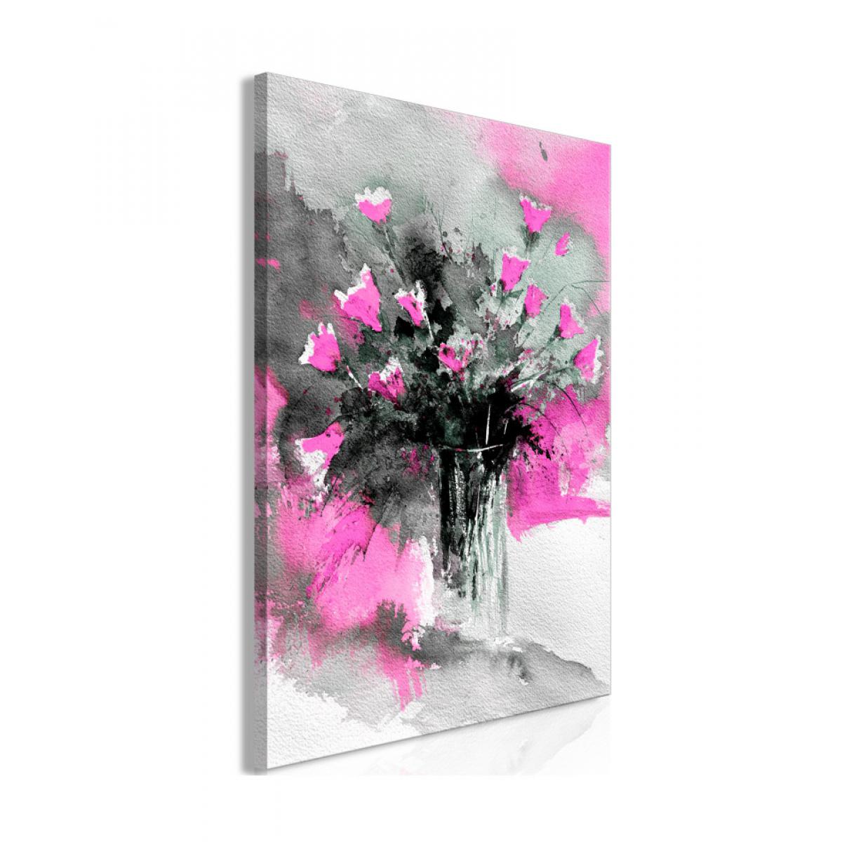 Artgeist - Tableau - Bouquet of Colours (1 Part) Vertical Pink 80x120 - Tableaux, peintures