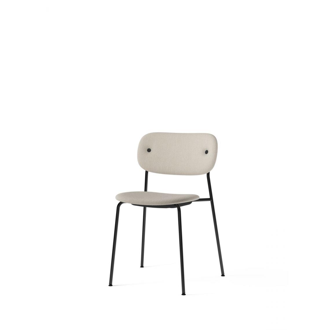 Menu - Co Dining Chair - MenuCoChairDoppiopanama004 - noir - Chaises