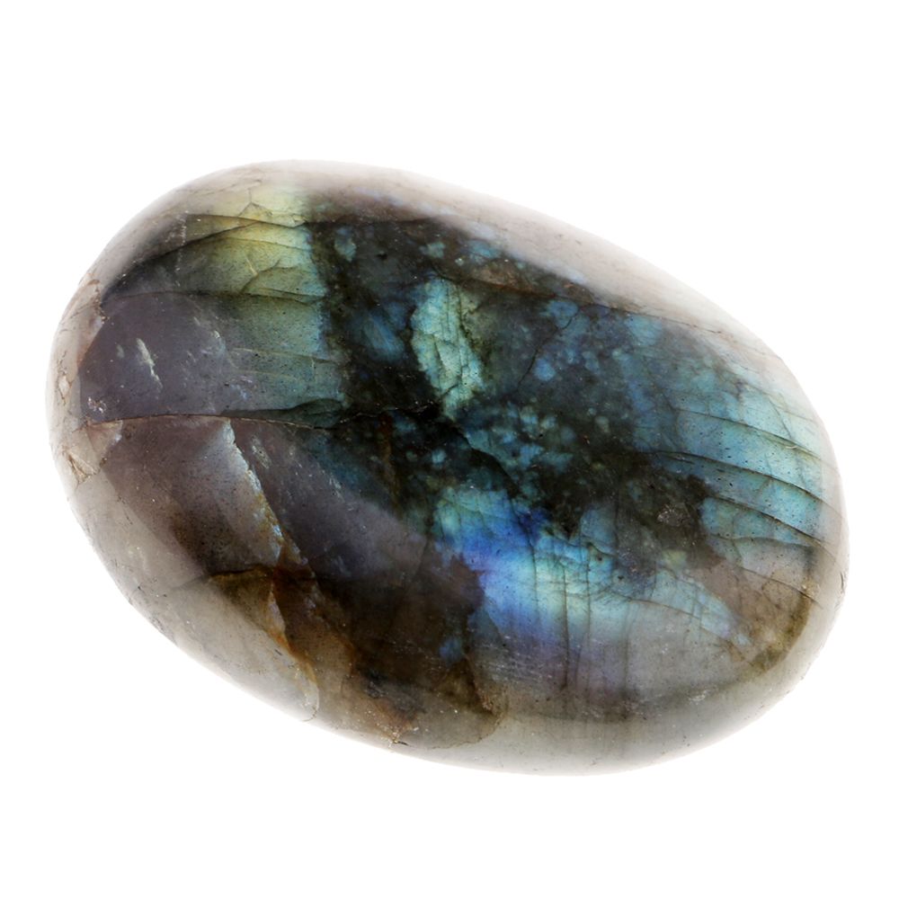 marque generique - Cristal naturel ovale pierre de lune ornement bureau à la maison pierre décor 20-30g - Objets déco