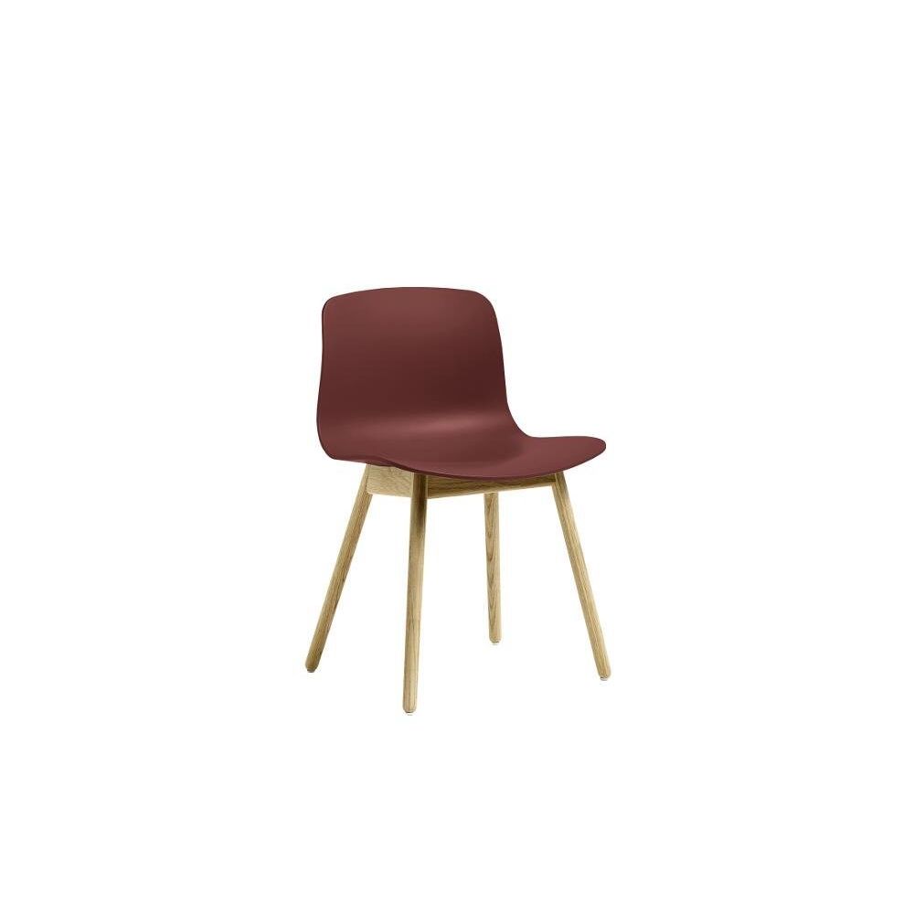 Hay - About a Chair AAC 12 - couleur brique - chêne mat verni - Chaises