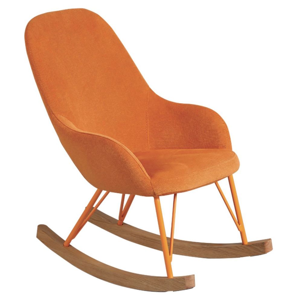 Altobuy - Rosita - Rocking-Chair Enfant Orange - Chaises