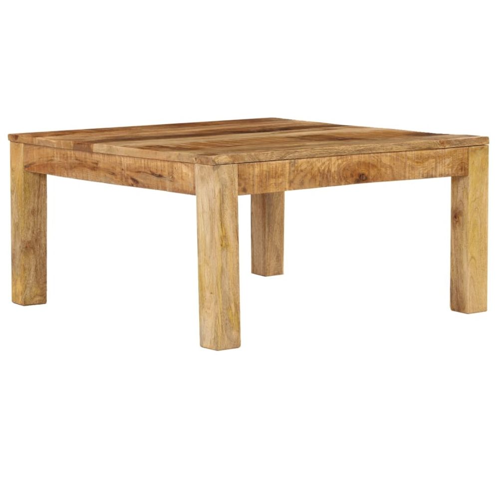 Vidaxl - vidaXL Table basse 80x80x40 cm Bois de manguier massif - Tables à manger