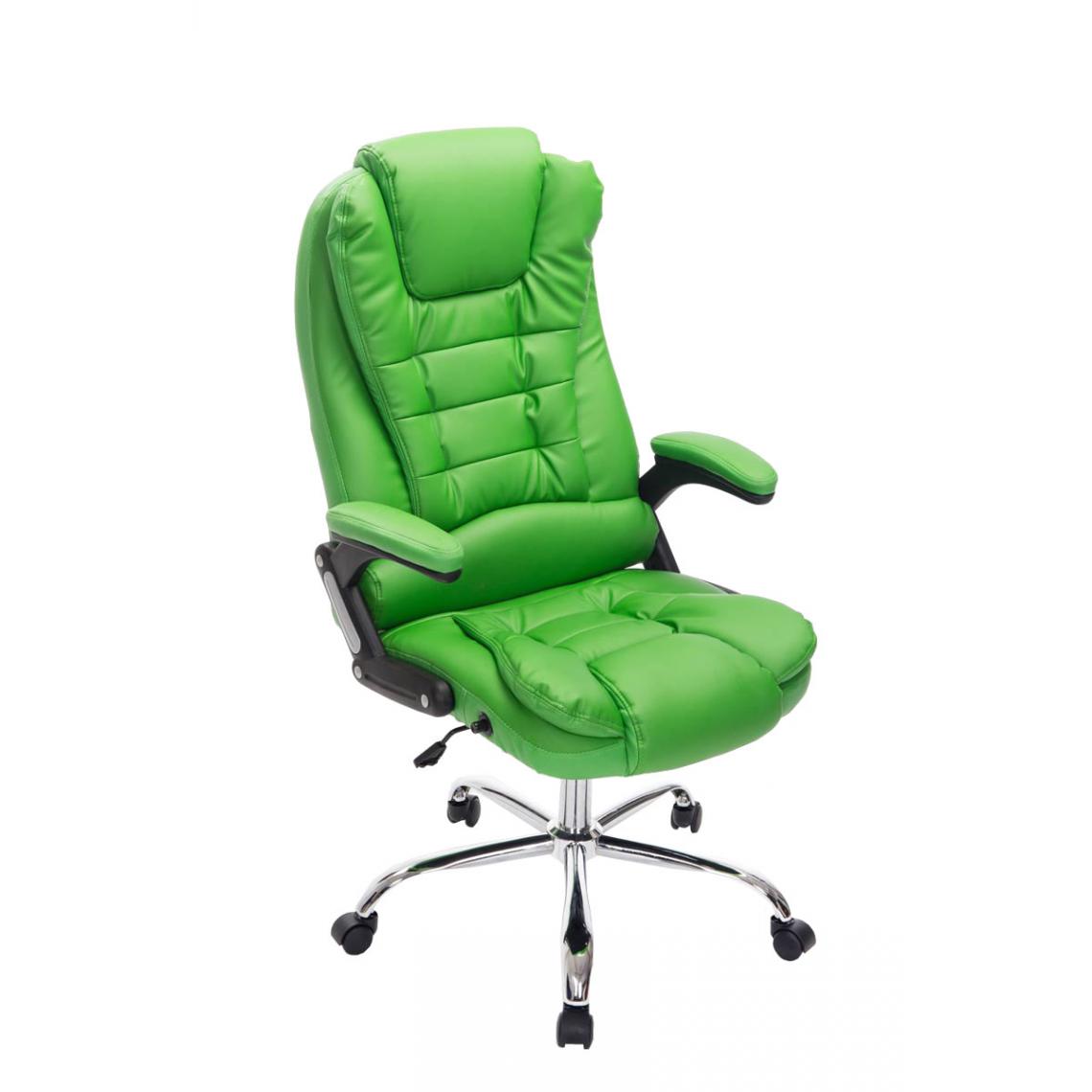 Icaverne - Stylé Chaise de bureau edition Manama couleur vert - Chaises