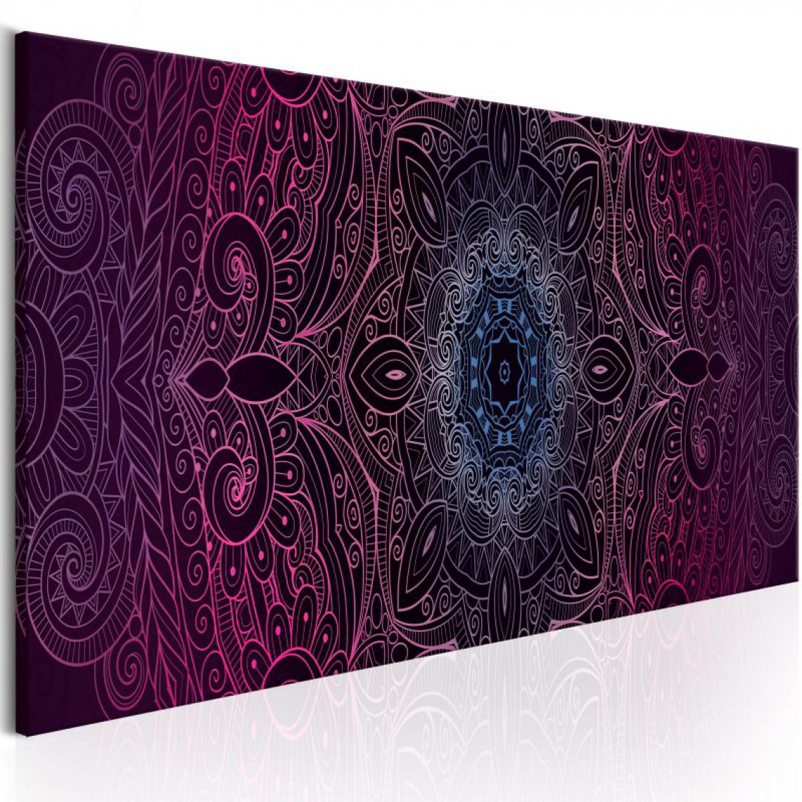 Artgeist - Tableau - Purple Mandala .Taille : 135x45 - Tableaux, peintures