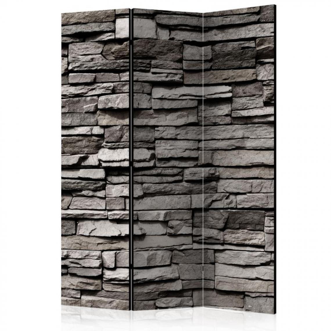 Artgeist - Paravent 3 volets - Stony Facade [Room Dividers] .Taille : 135x172 - Paravents