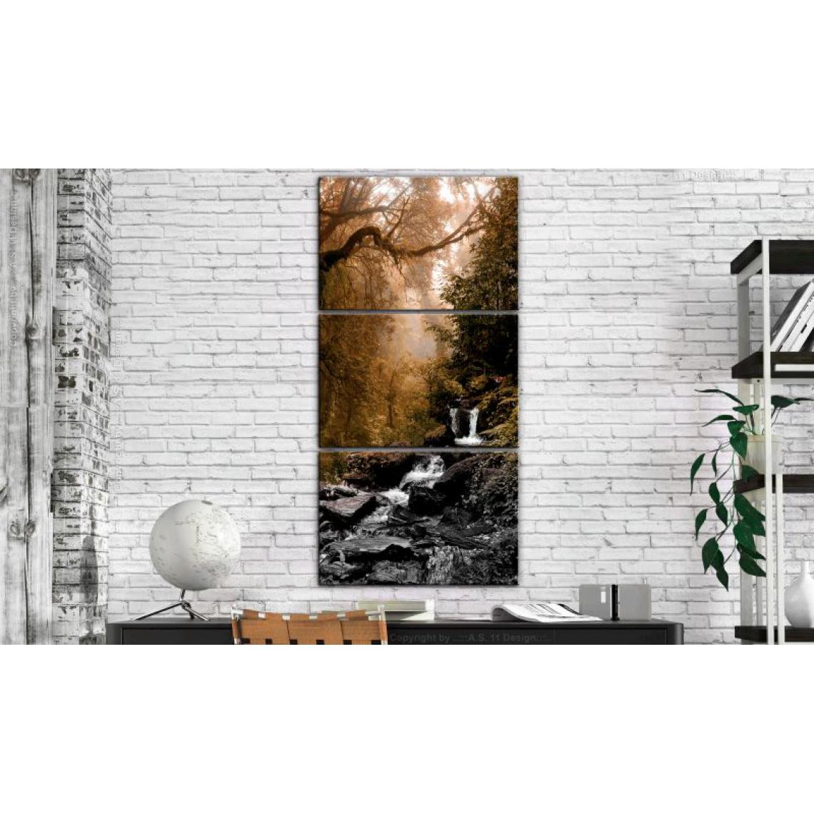 Artgeist - Tableau - Small Waterfall .Taille : 60x120 - Tableaux, peintures