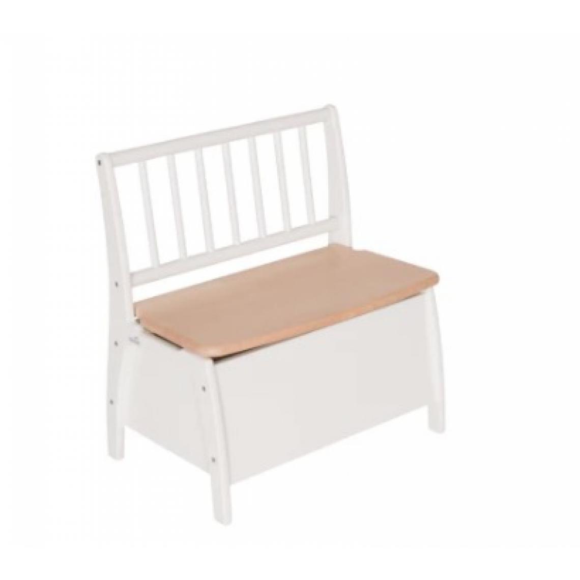 Geuther - Geuther Banc Coffre bois BAMBINO Couleur Blanc - Malles, coffres