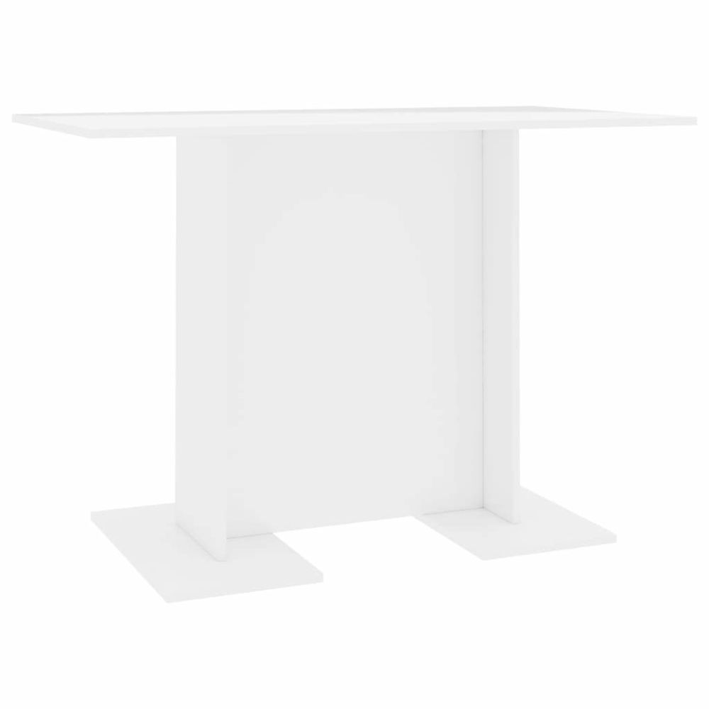 marque generique - Icaverne - Tables de salle à manger & de cuisine selection Table de salle à manger Blanc brillant 110x60x75 cm Aggloméré - Tables à manger