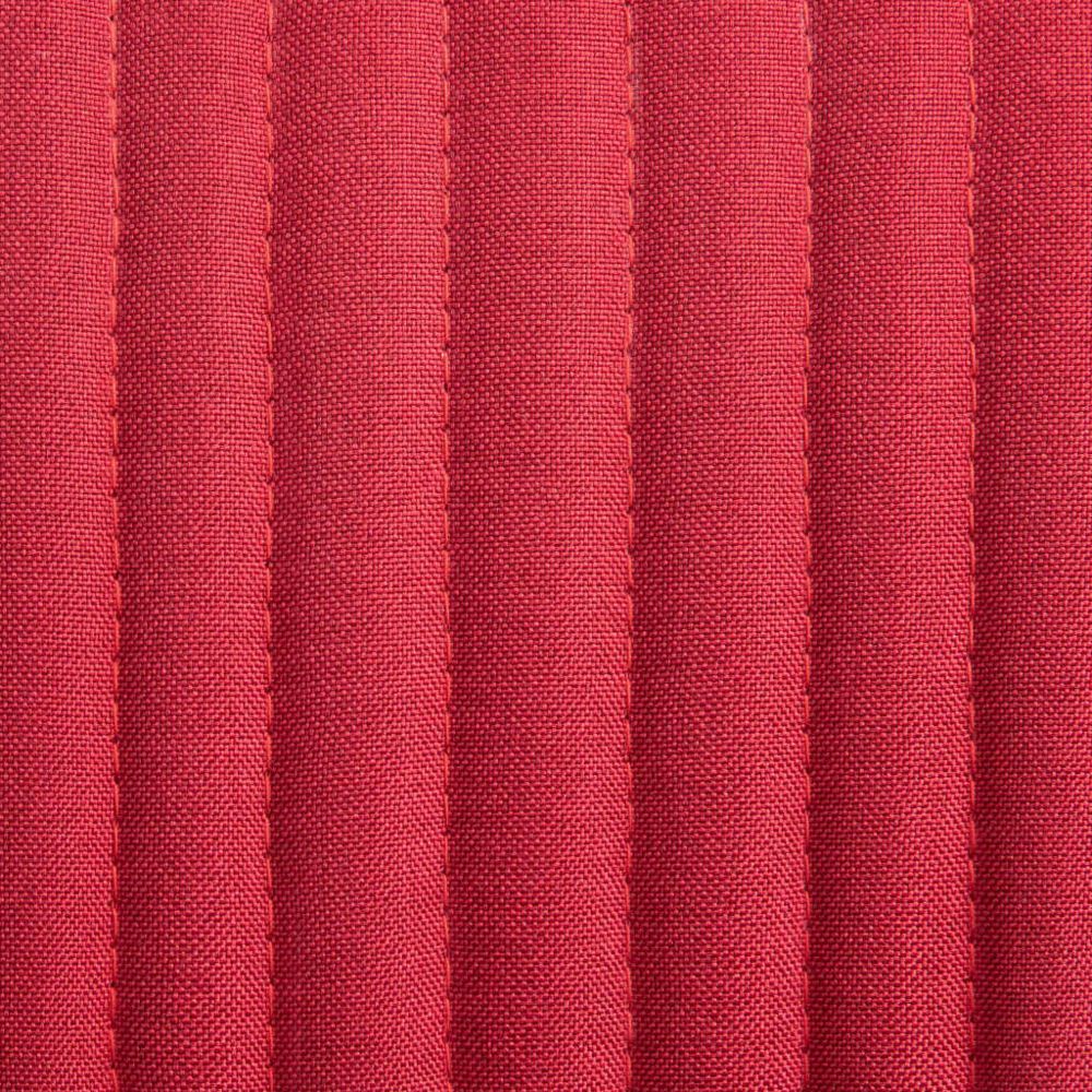marque generique - Icaverne - Chaises de cuisine categorie Chaises de salle à manger 6 pcs Rouge bordeaux Tissu - Chaises