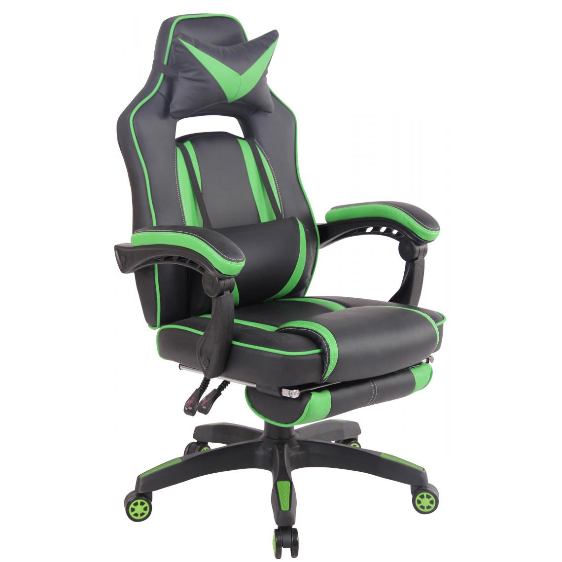 Icaverne - Chic Chaise de bureau selection Palikir couleur vert noir - Chaises