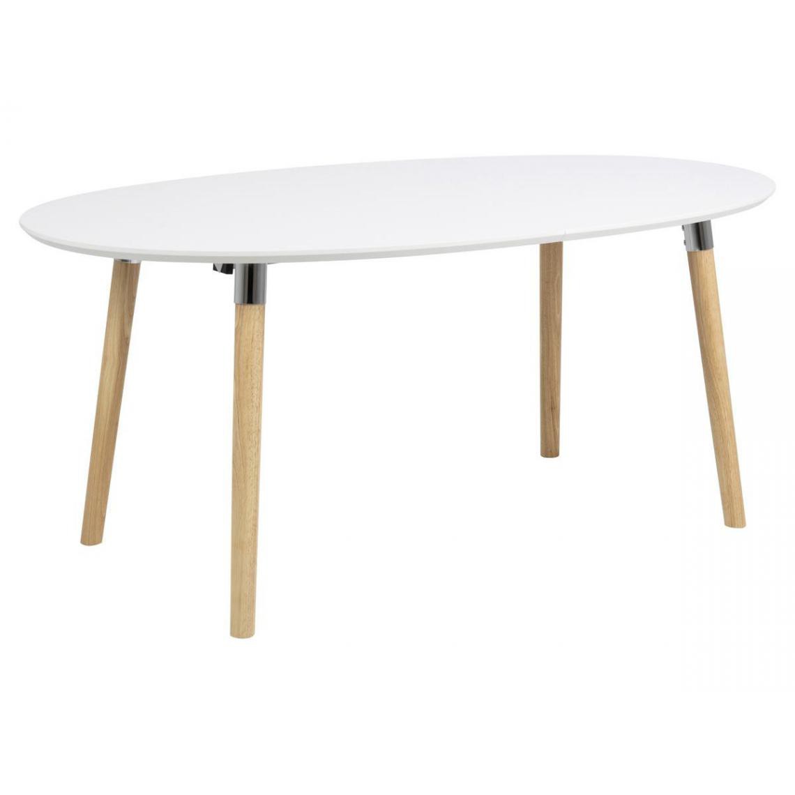 Bobochic - BOBOCHIC Table à manger 170 cm BELINDA Chêne et Blanc - Tables à manger
