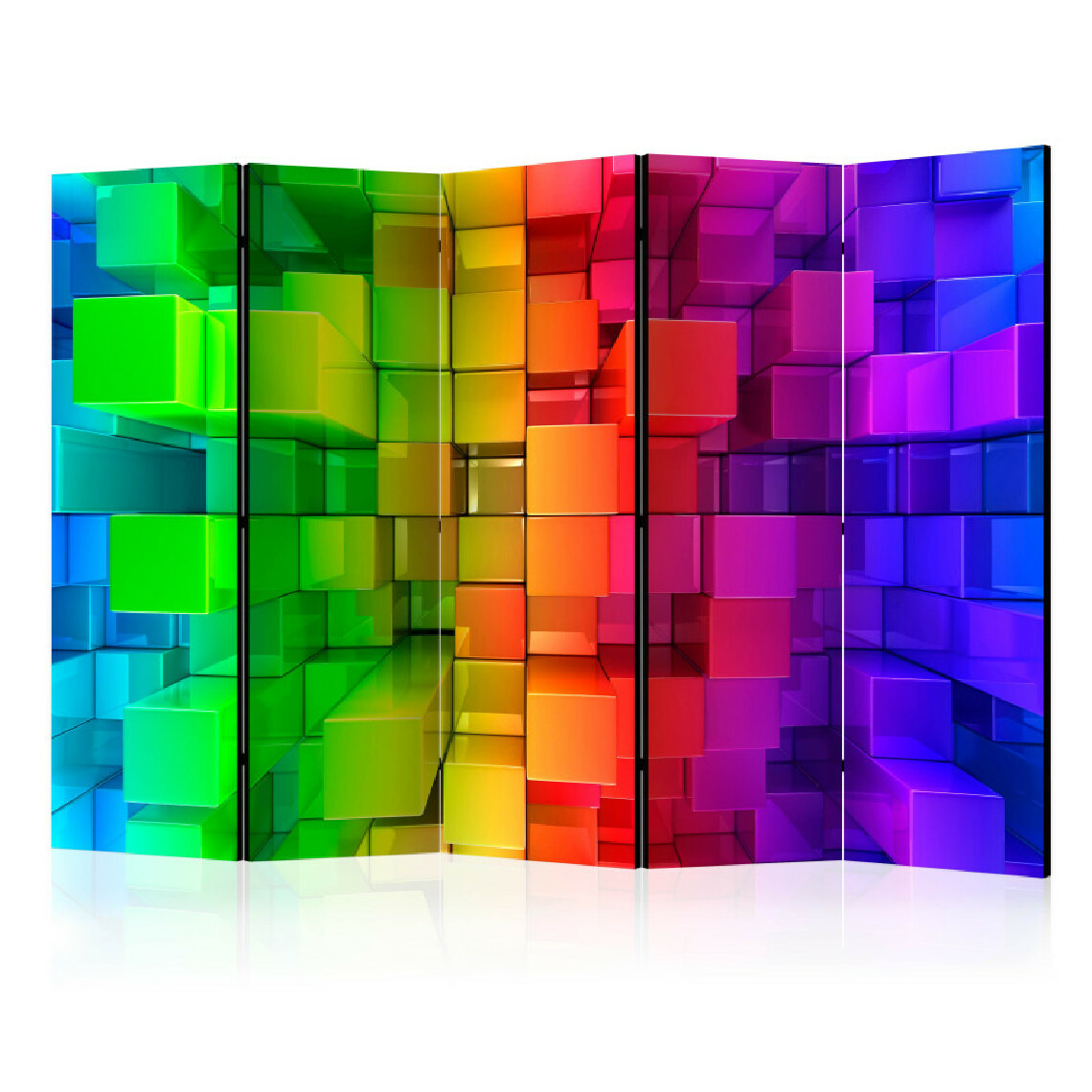 Artgeist - Paravent 5 volets - Colour jigsaw II [Room Dividers] 225x172 - Paravents