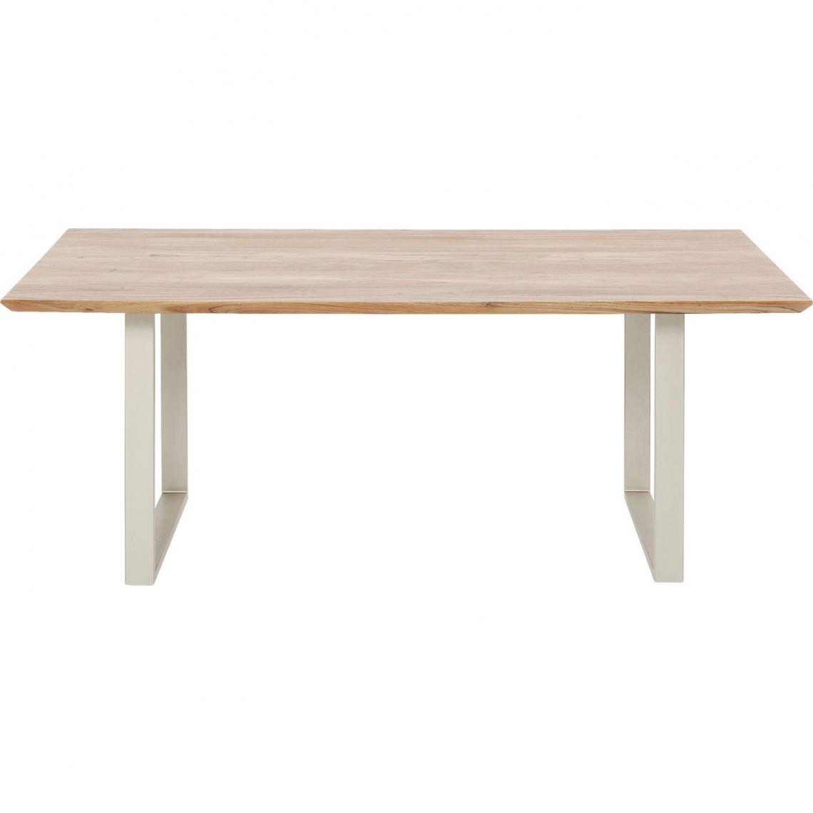 Karedesign - Table Symphony acacia argent 160x80cm Kare Design - Tables à manger