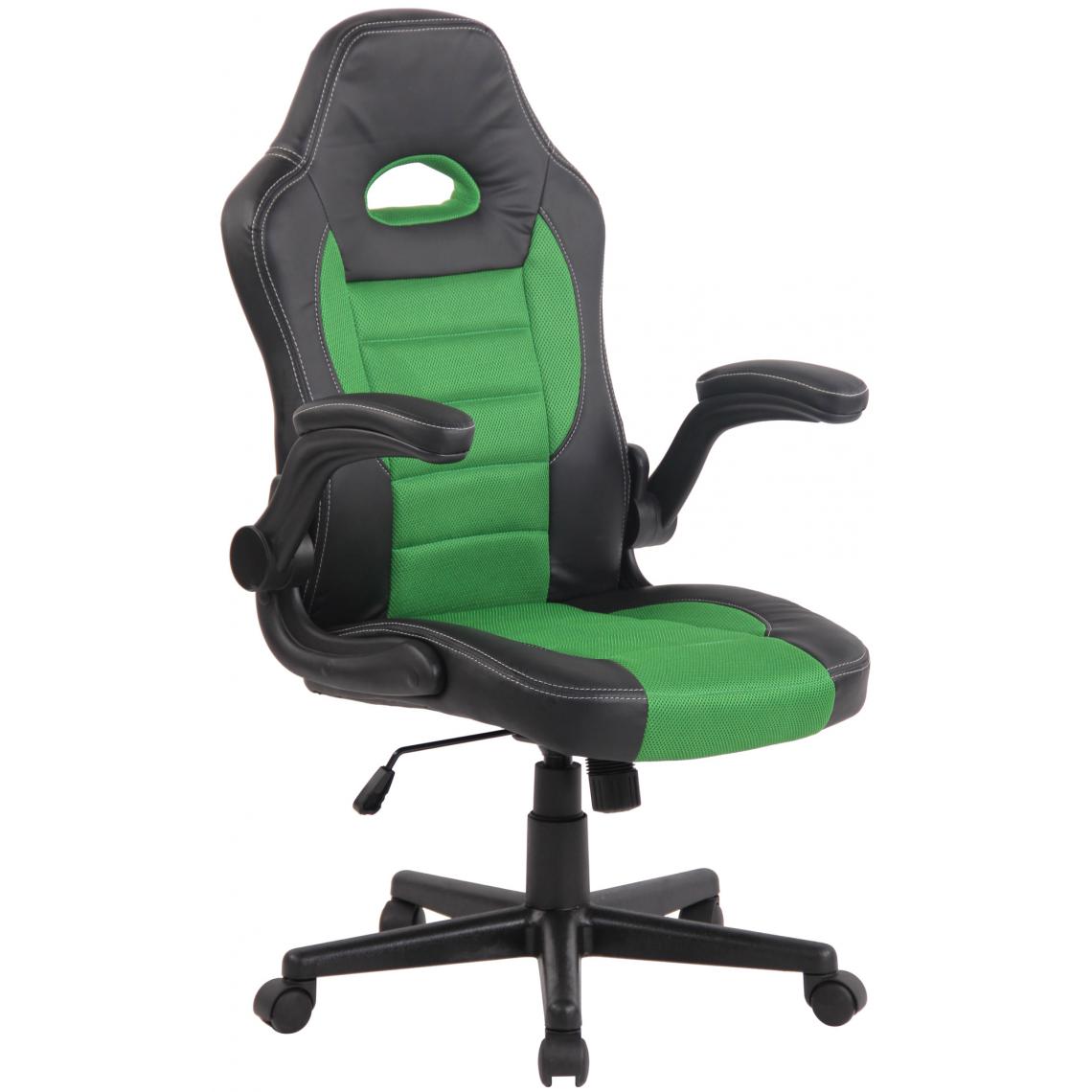 Icaverne - Inedit Chaise de bureau categorie Harare noir couleur vert - Chaises
