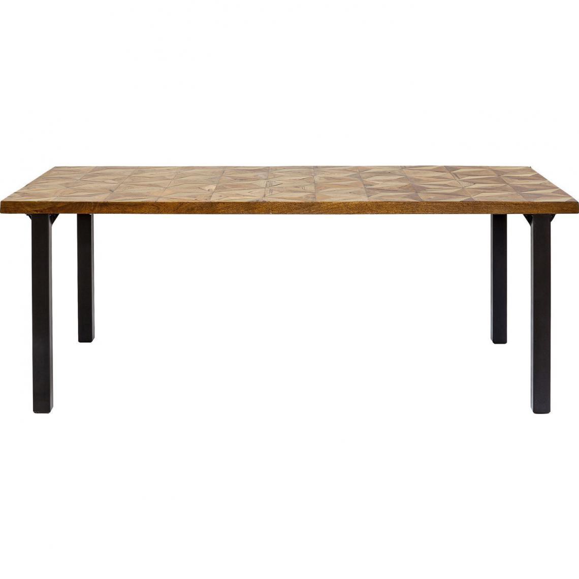 Karedesign - Table en bois Illusion 200x95cm Kare Design - Tables à manger