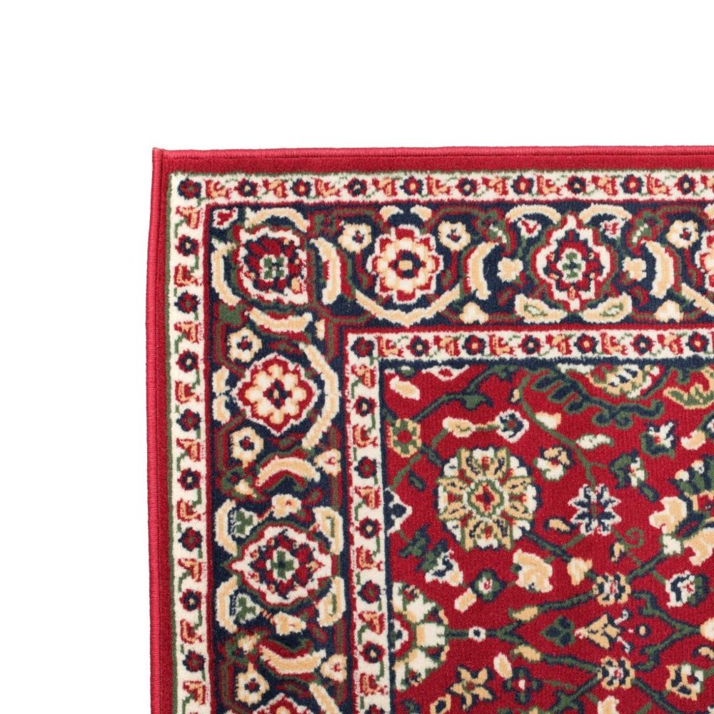 marque generique - Icaverne - Petits tapis famille Tapis oriental Design persan 140 x 200 cm Rouge / Beige - Tapis
