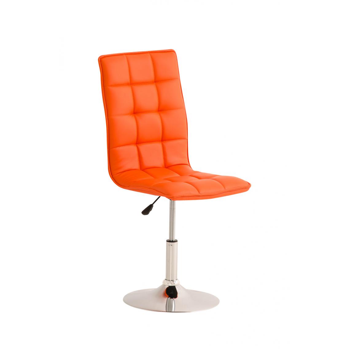 Icaverne - Chic Chaise de salle à manger serie Riga couleur Orange - Chaises
