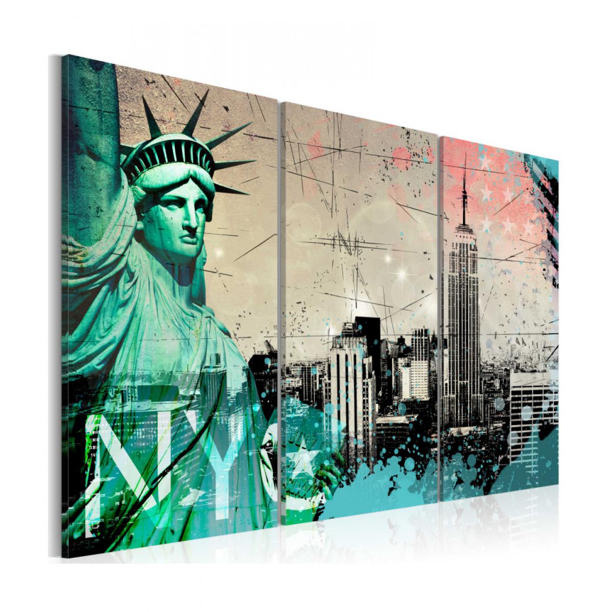 Artgeist - Tableau - NYC collage 60x40 - Tableaux, peintures