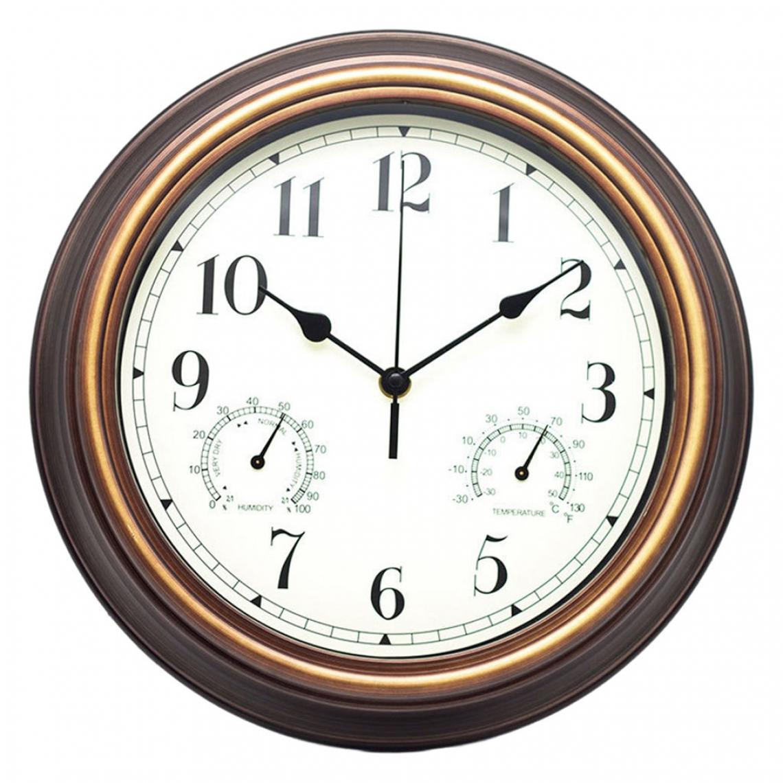marque generique - Horloge à quartz murale silencieuse sans tic-tac - Horloges, pendules
