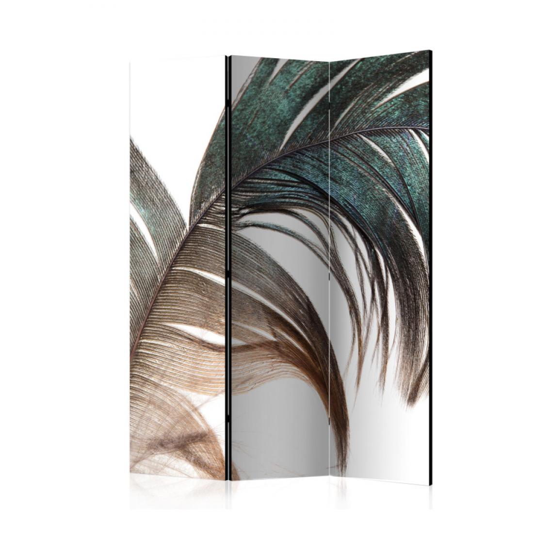 Artgeist - Paravent 3 volets - Beautiful Feather [Room Dividers] 135x172 - Paravents