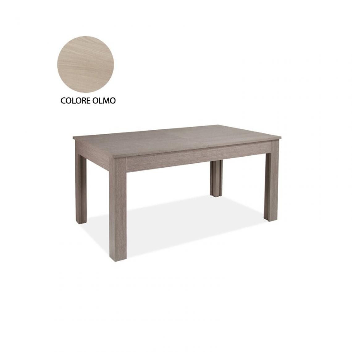 Webmarketpoint - Table extensible en bois mélaminé couleur orme 160 / 320x90 cm - Tables à manger