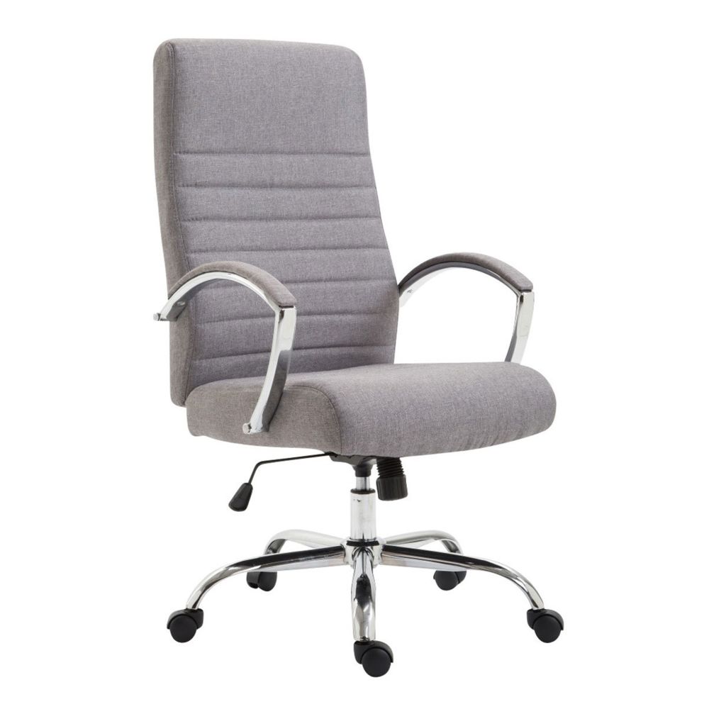 marque generique - Inedit chaise de bureau, fauteuil de bureau Bratislava en tissu - Chaises