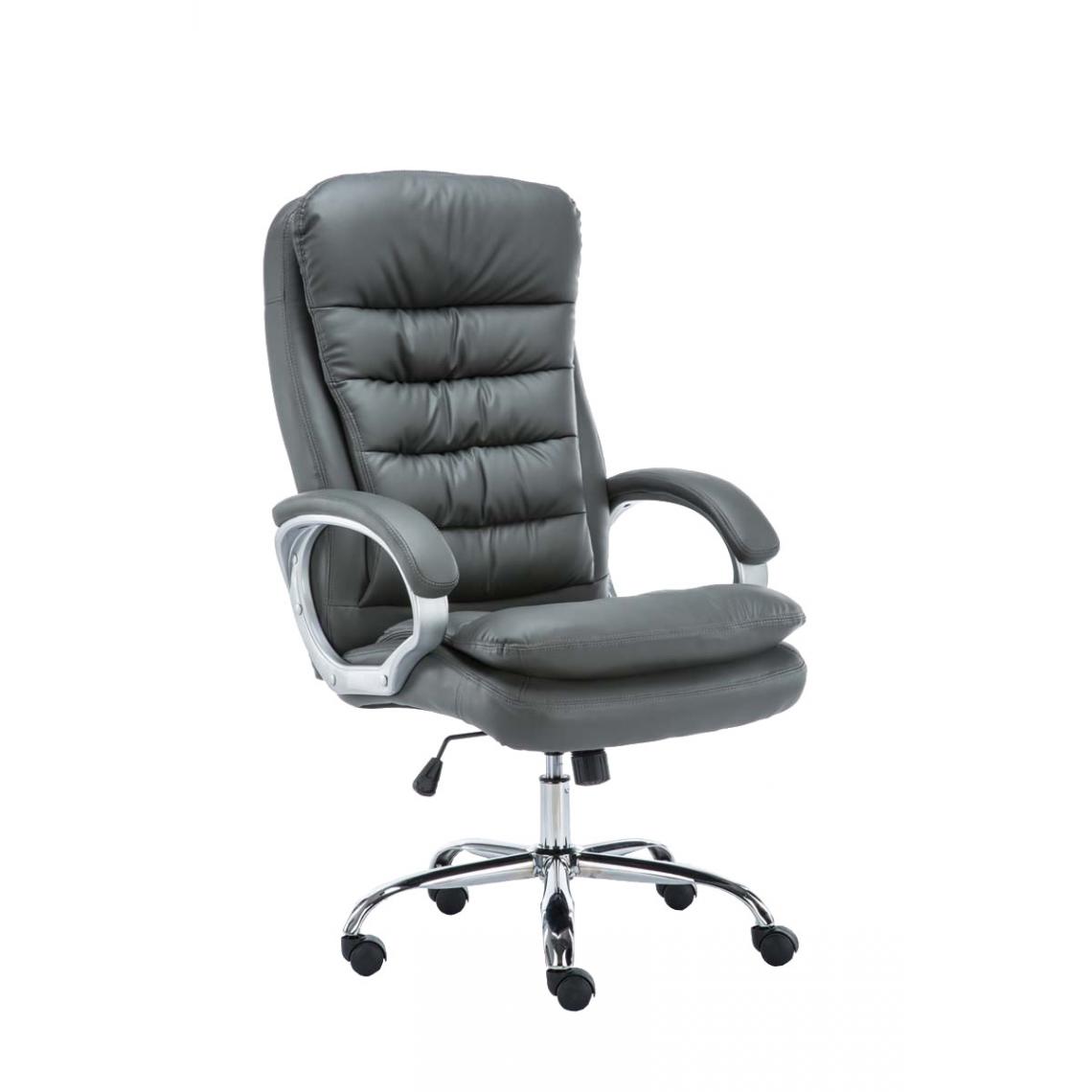 Icaverne - Stylé Chaise de bureau serie Budapest Vancouver couleur gris - Chaises