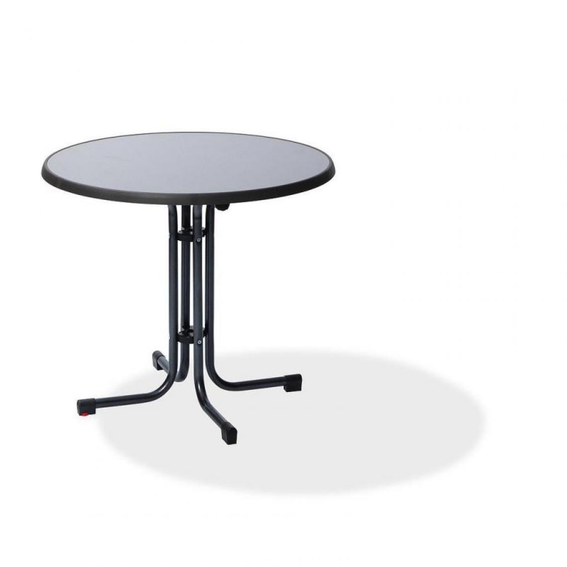 Materiel Chr Pro - Table de Bistro Berlin Ø 80 cm - Veba - Anthracite - Tables à manger