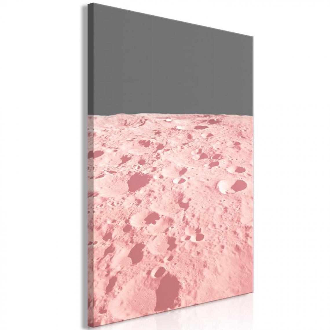 Paris Prix - Tableau Imprimé Pink Moon 40 x 60 cm - Tableaux, peintures