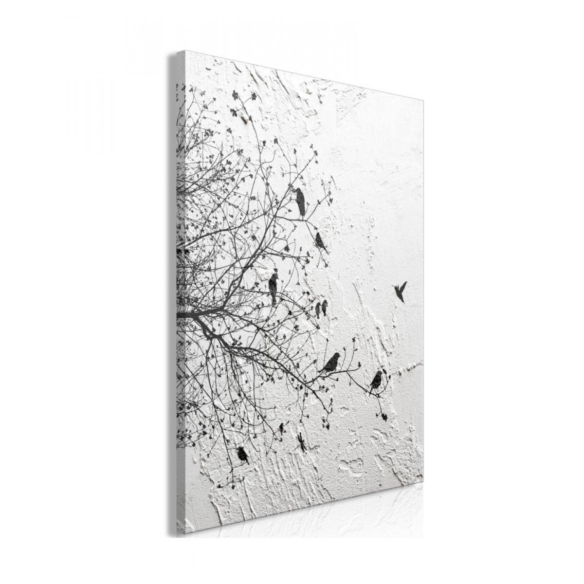 Artgeist - Tableau - Birds on Tree (1 Part) Vertical 60x90 - Tableaux, peintures