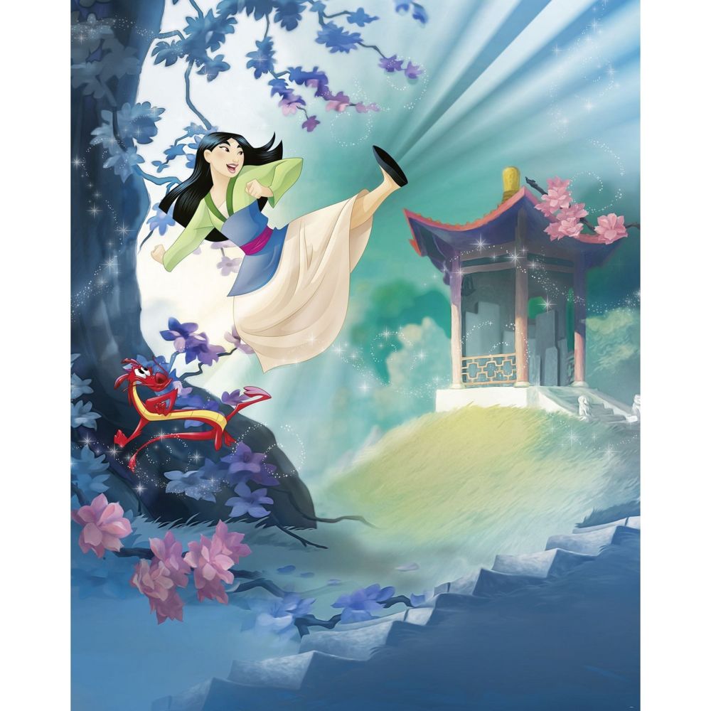 Komar - Poster XXL Intissé panoramique Mulan - Disney 200X250 CM - Affiches, posters