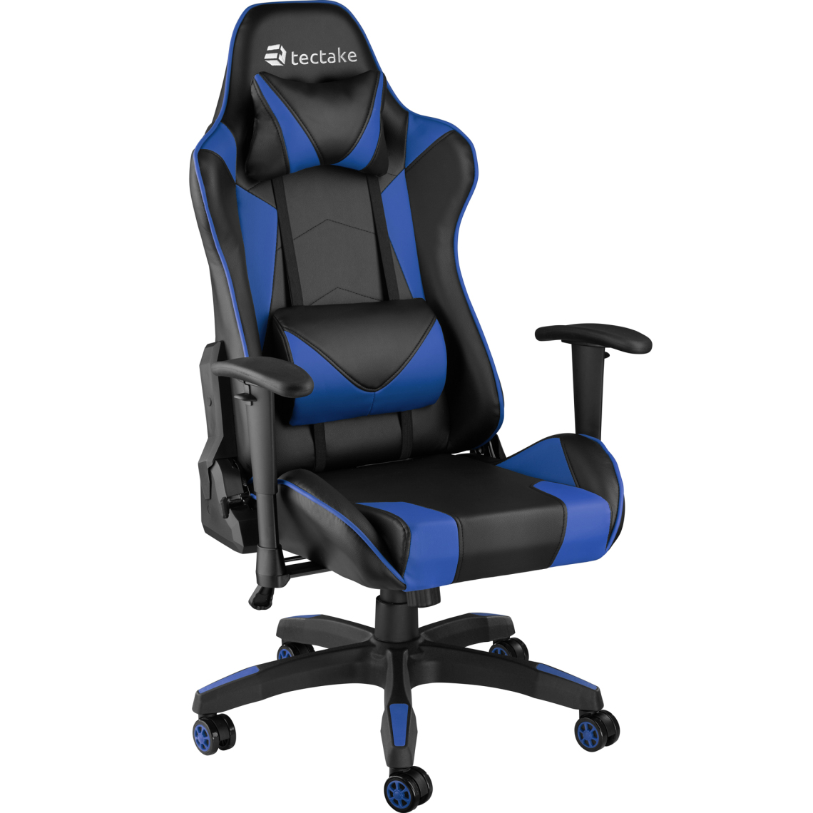 Tectake - Chaise gamer TWINK - noir/bleu - Chaises