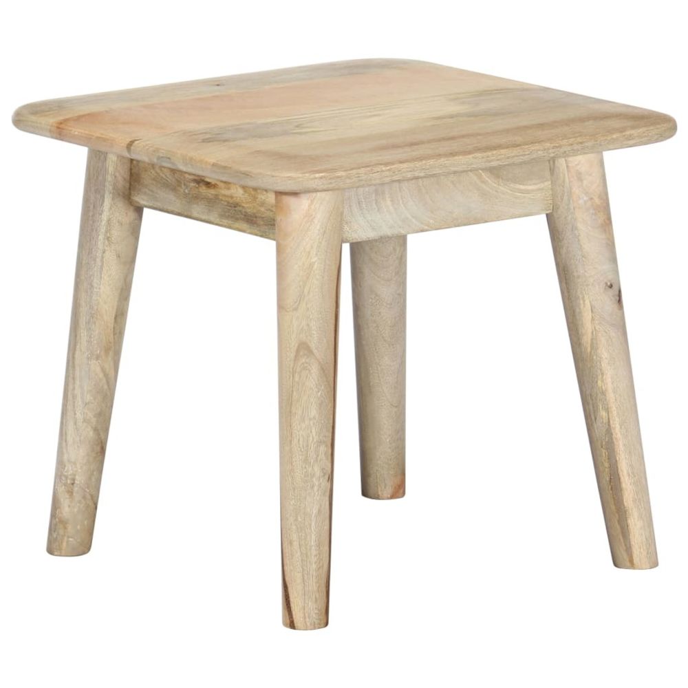Vidaxl - vidaXL Table basse 45x45x40 cm Bois de manguier massif - Tables à manger