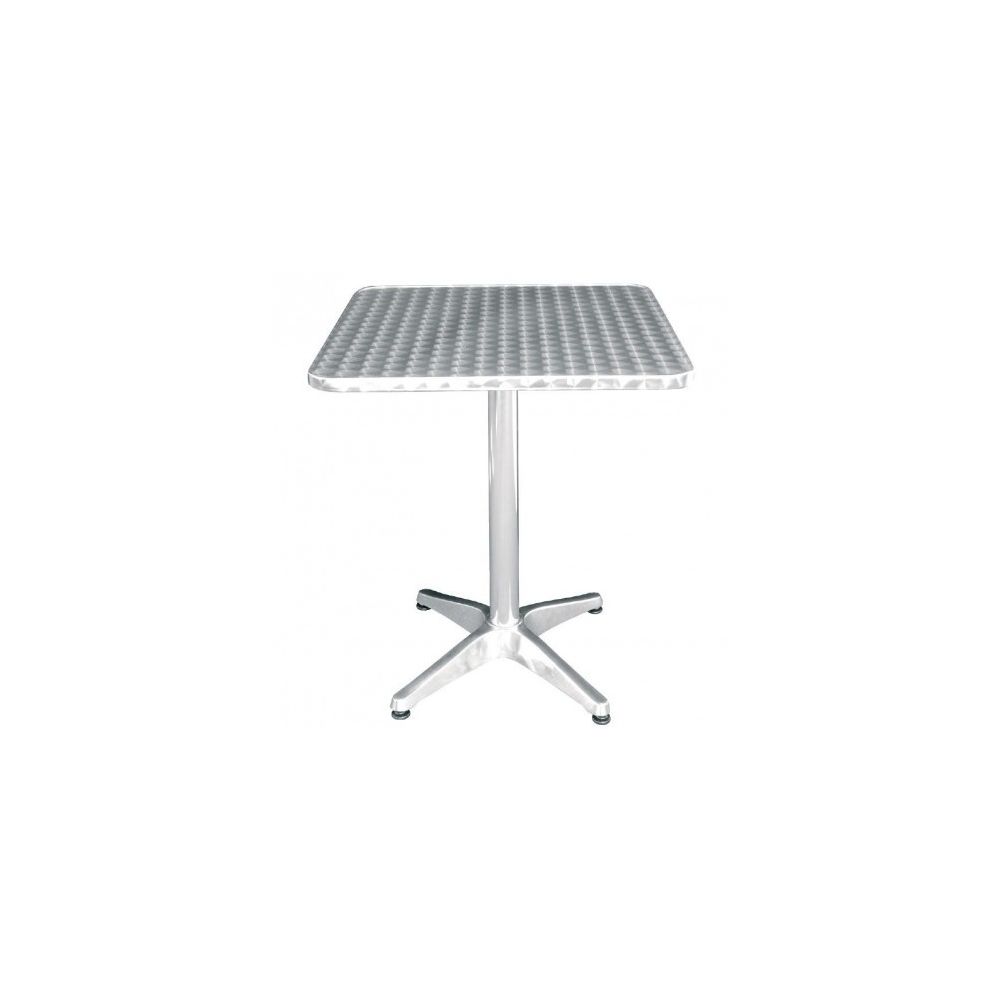Materiel Chr Pro - Table de bistro carrée Métal 600 mm - Bolero - - Tables à manger