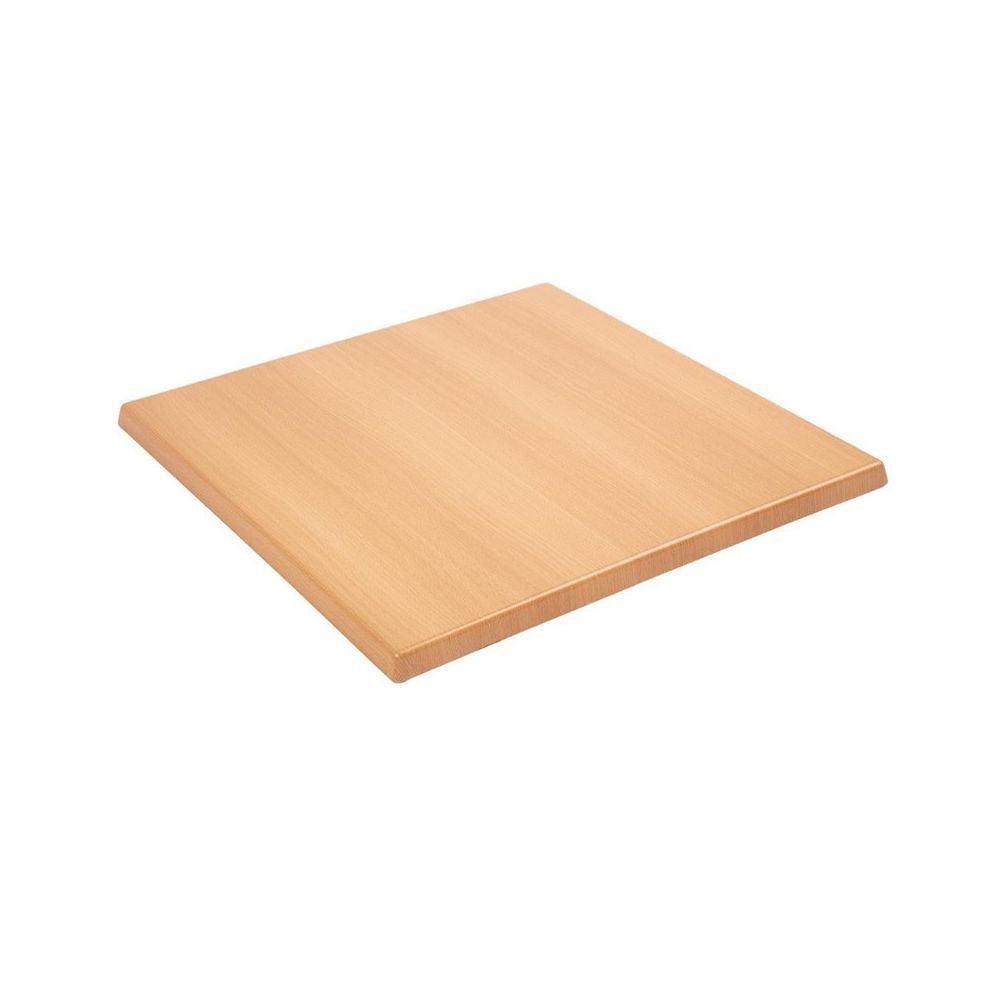 Materiel Chr Pro - Plateau de table carré Hêtre 600 mm - Bolero - - Tables à manger