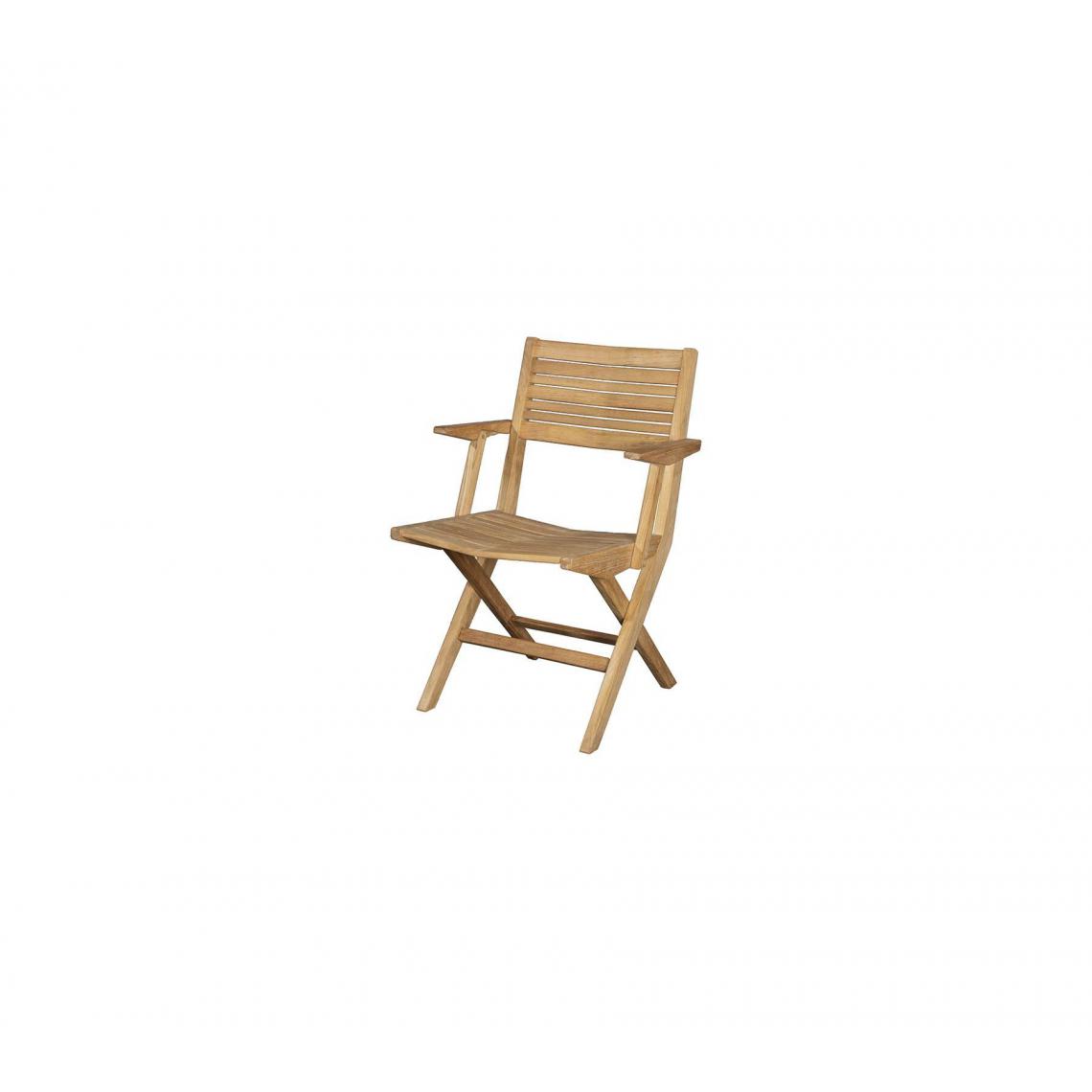 Cane-Line - Chaise pliante Flip avec accoudoir - Chaises