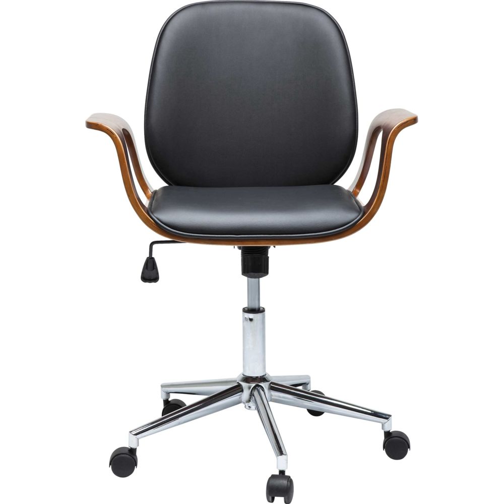 Karedesign - Chaise de bureau Patron noyer Kare Design - Chaises