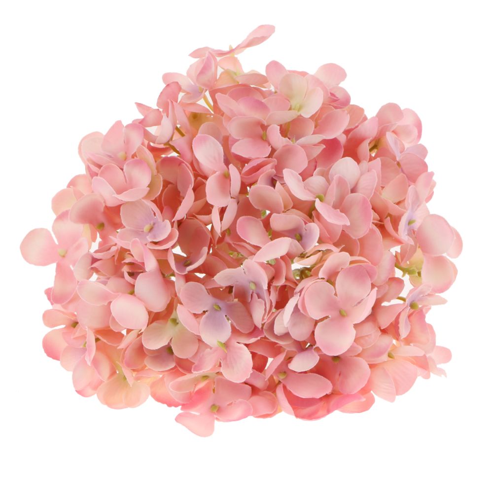 marque generique - hortensia artificiel fleur de soie arrangements floraux rose - Plantes et fleurs artificielles