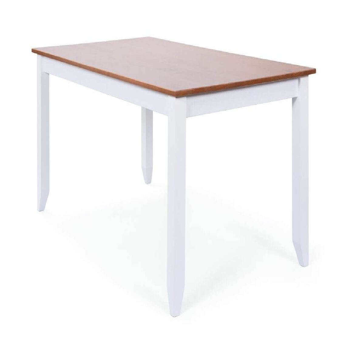 Bobochic - BOBOCHIC Table à manger WINTERLAND 160cm Blanc et bois - Tables à manger